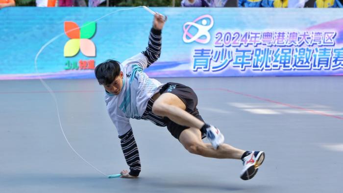 广州圆满落幕的粤港澳大湾区青少年跳绳邀请赛