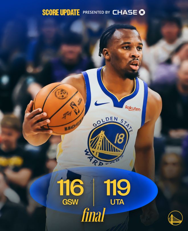 勇士残阵不敌爵士 波杰姆斯基末节崩盘引球迷怒