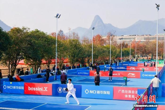 广西打造匹克球发展新模式 建设千球场培训千名