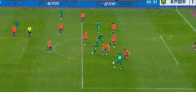 张玉宁铲射破门破5年魔咒 北京国安客场首胜山东